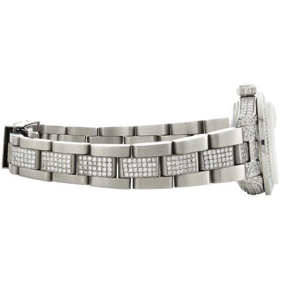 Women's Rolex 26mm 5CT Diamond Watch! Sale! Mint! With Rolex Box - Picture 5 of 10